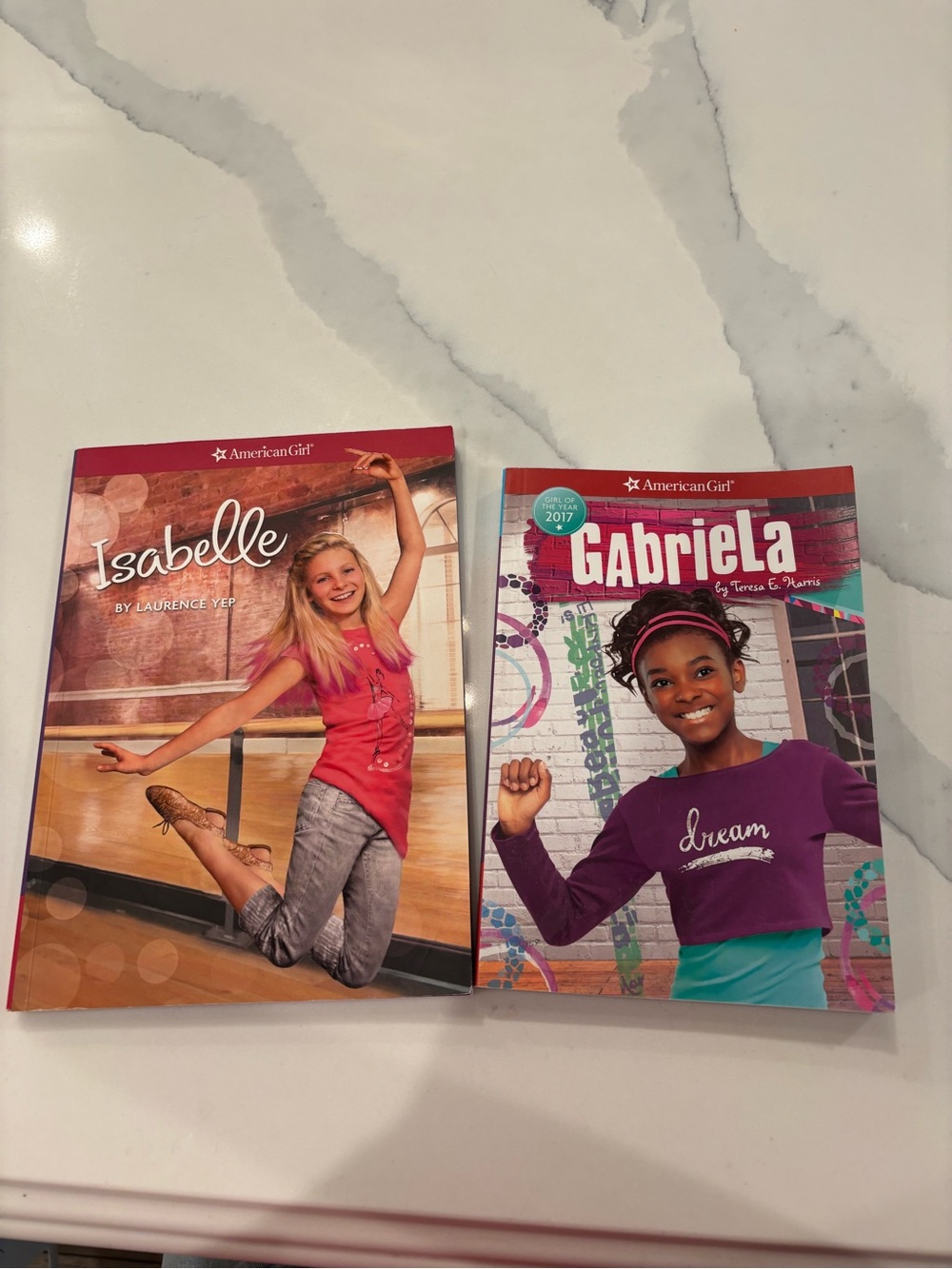 American Girl Pink Graphic Tank Top